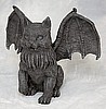 Cat Gargoyle candle holder